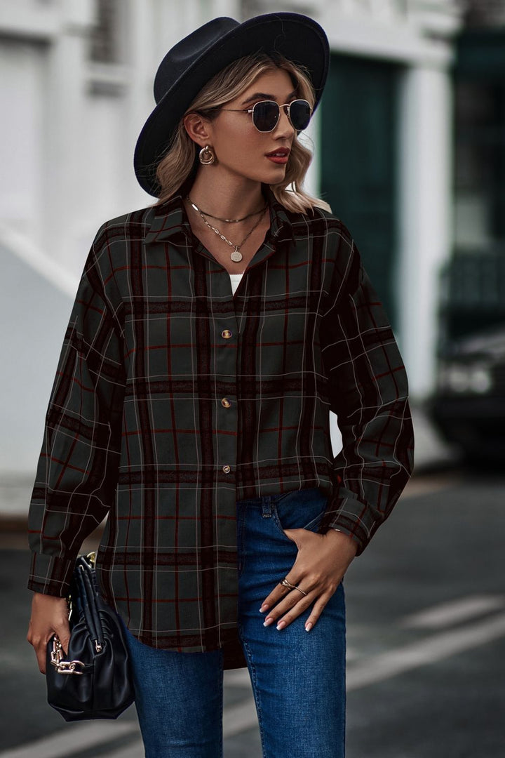 Plaid Long Sleeve Shirt